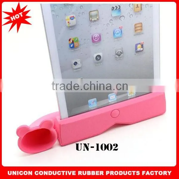 Newest fashion silicone horn speaker stand