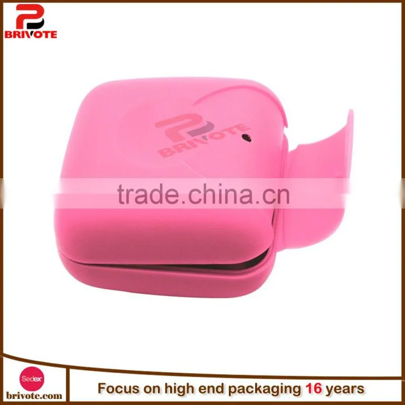 2016 Custom bar soap box round soap box plastic soap box