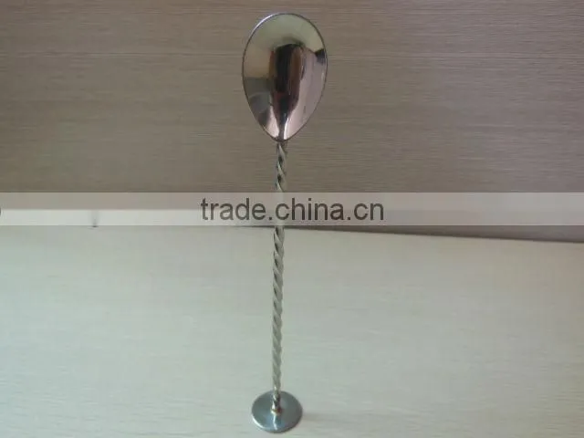 stainless steel cocktail stirrer, bar spoons, fruit muddler