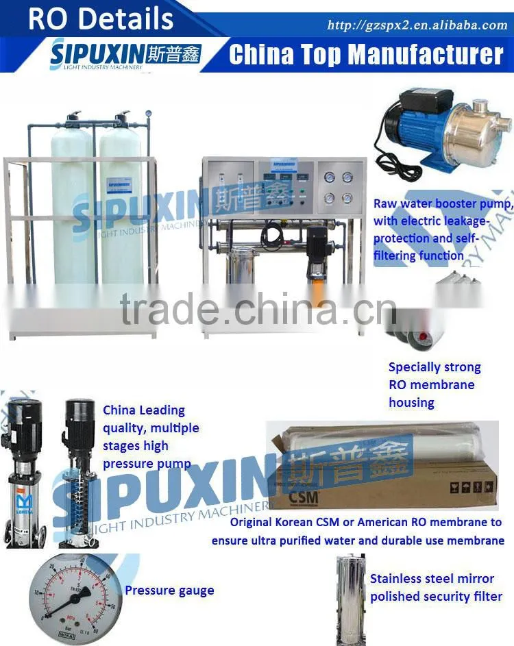 wholesale high quality salt water to drinking water machine