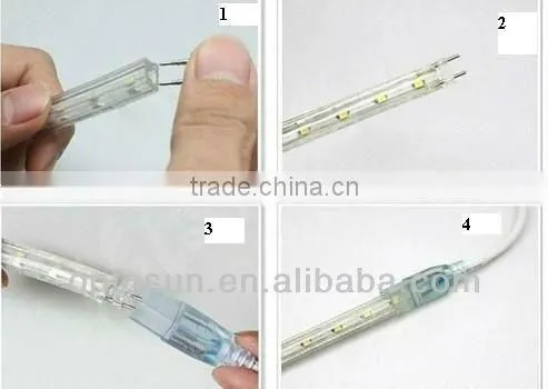 Waterproof smd5050 flexible led strip light 220V(OS-WS1210B60-H)