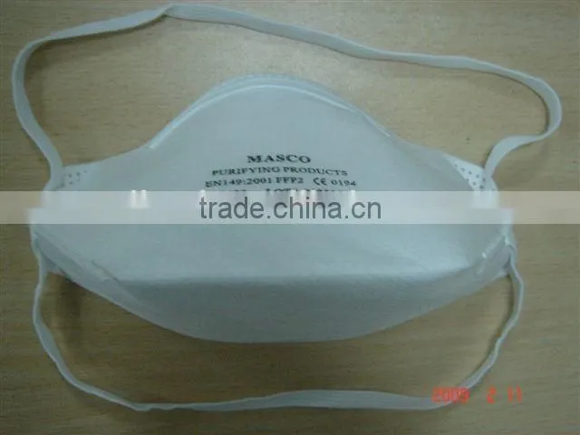 collapsible Face anti dust mask respirator