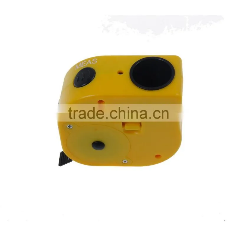 New mini tapeline-shaped ultrasonic distance meter with tape measure 18M with high Accuracy