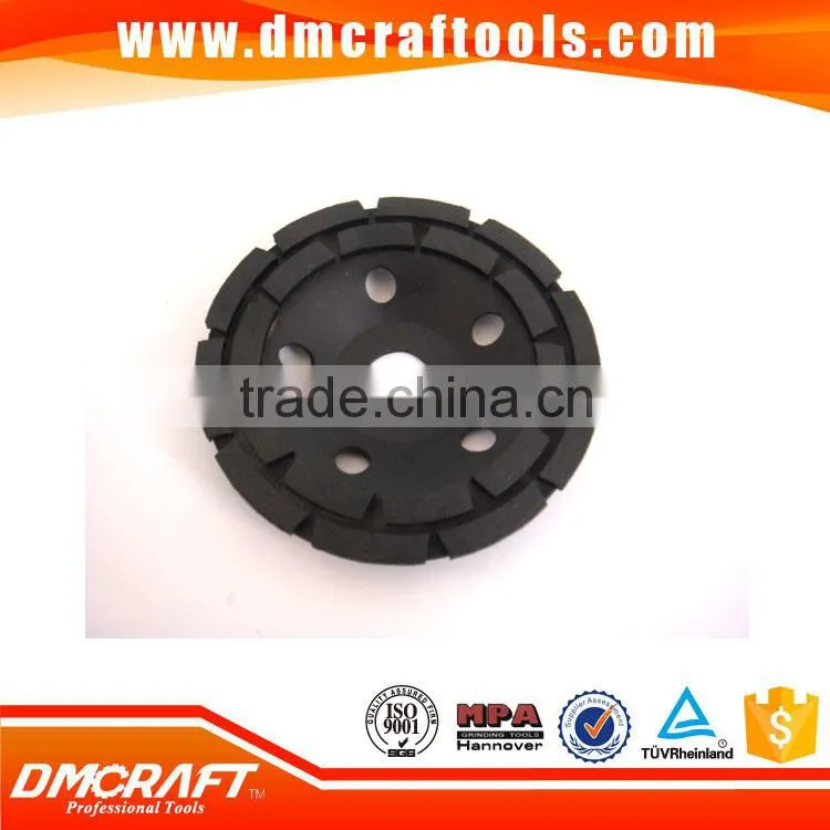 Imoressed Solt Cup Wheel-Aluminum Back diamond cup wheel