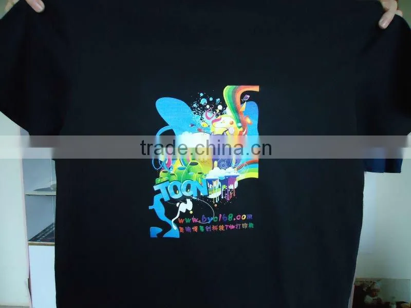 automatic super A1 size 8 color garment printer