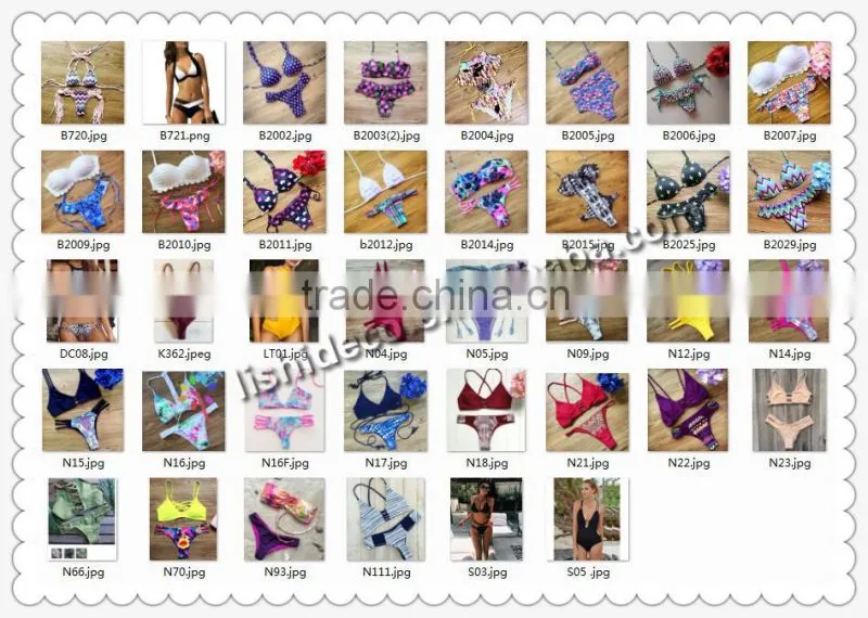 Padded Holiday bikini swimwear 2016