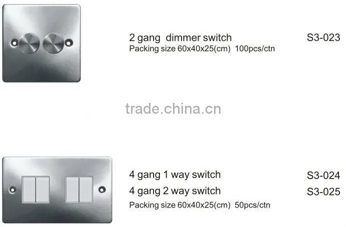 45A and 13A cooker unit control switch