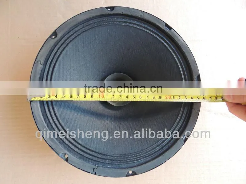 Hoxen 15" professional plastic powered speaker box with bluetooth