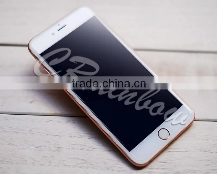 thin toughened glass mirror tempered glass screen protector for iphone 6 plus