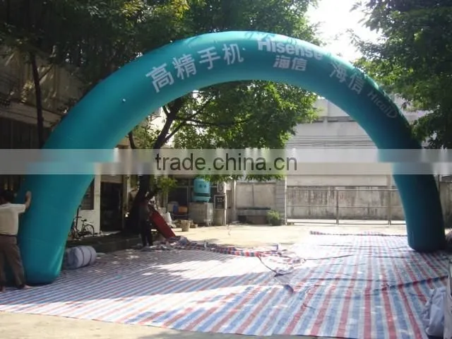 Popular commercial small advertising inflatable entrance arch