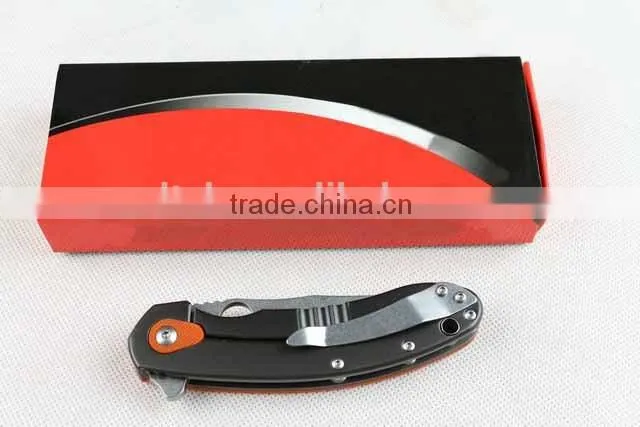 OEM CPM-S30V balde material G10 handle combat folding knife