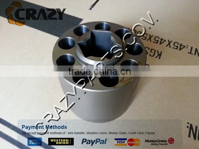 hydraulic pump cylinder block for HPV125B,excavator spare parts