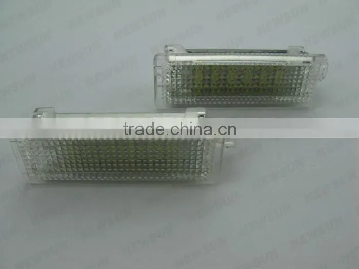 E90(325i UP)/E90N/E92/E93 led courtesy lamp high bright 18SMD canbus led door light for cars with 1year warranty