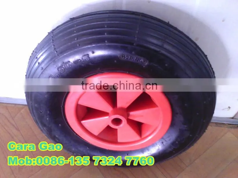 wheelbarrow wheel 3.50-6 / pneumatic wheel
