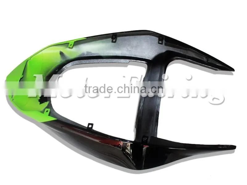 Green Black Fairing Kits for Kawasaki Ninja ZX6R 2003 2004 ZX 6R 03 04 ABS 100% Injection Mold Body Kits