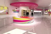 3+2 mixed flavour floor model soft ice cream machine