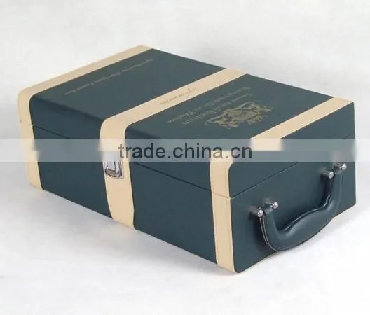New Style balsa Vintage wooden box for wine,Wooden wine box with slide lids