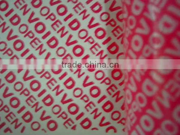 Laser Transparent Holographic Adhesive Label