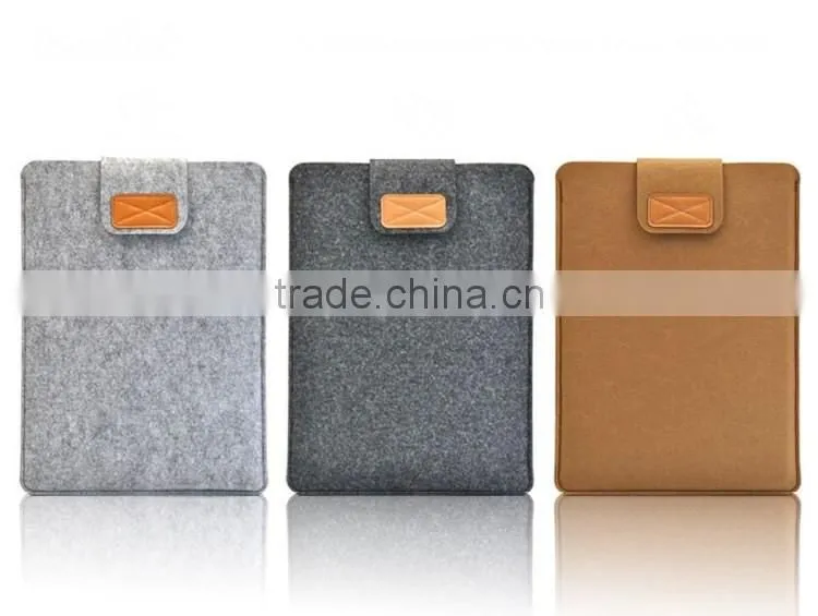 Factory price for macbook wool felt envelope sleeve bag, China supplier