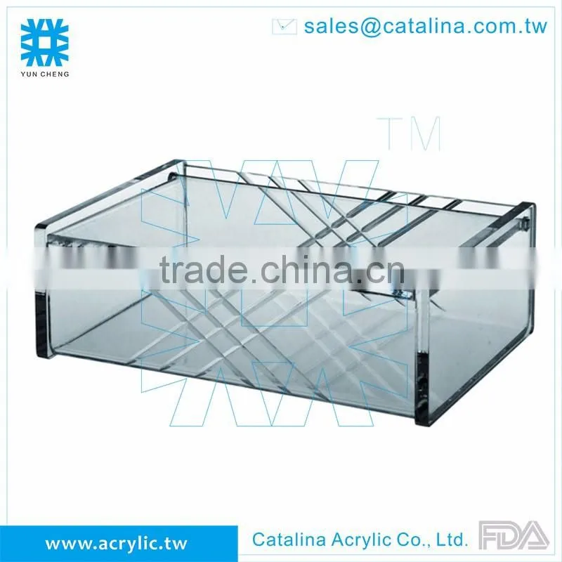 Clear Acrylic tea bag box
