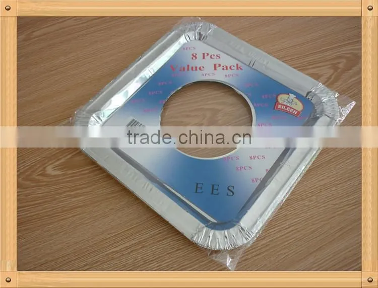 Smooth Factory Direct customizable Aluminum foil Stove and Oven Accessories cover (widely used for gas stoves)