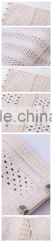 Black Cotton Waist Shaping Corsets, Waist Trimming Corsets for Perfect Shape