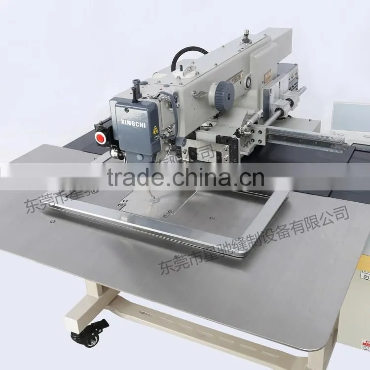 Cotton/leather gloves sewing machine/auto program pattern sewing machine