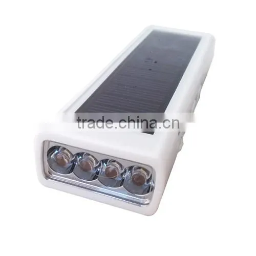 multifunctional portable charger solar flashlight sreskys