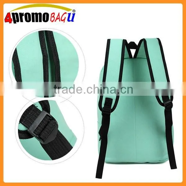 Quanzhou candy colors school daypack bag rucksack backpack