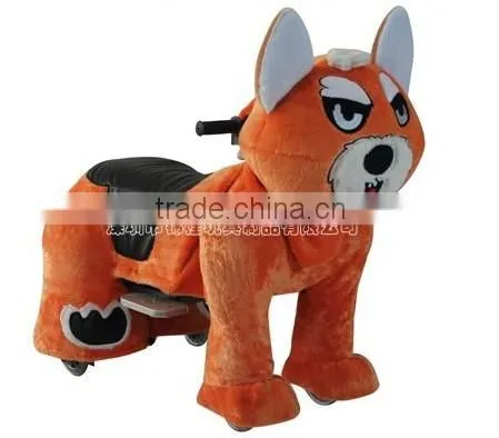 Walking plush cat toy