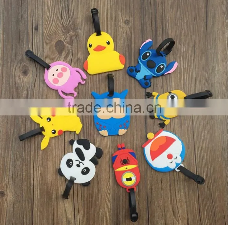 Hot export high quality PVC card luggage tag