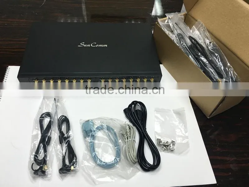 SC-3295iG with 32 SIM for SMS Termination GSM VoIP Gateway