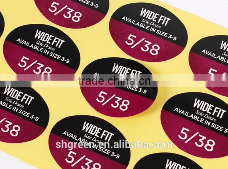 Cheapest art paper sticker with matte lamination