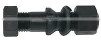 High strenth alloy wheel bolt with nut M22*1.5*100mm for trucks and autos