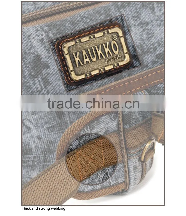 Fashion Military Waterproof Backpack Waxed Canvas Duffel Bag Waterproof Waist Bag
