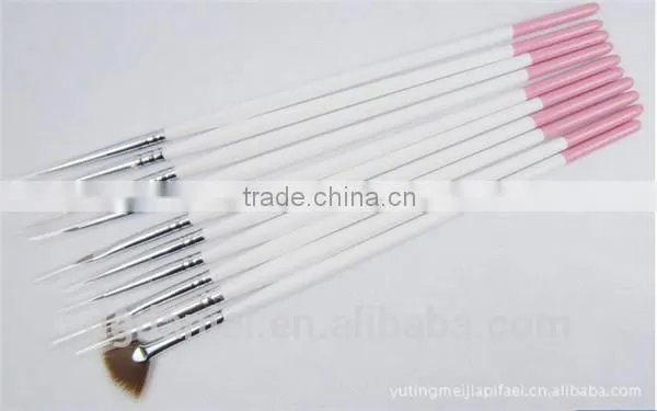 Hot sell Nylon hair nail polish brush for acrylic nail art brush