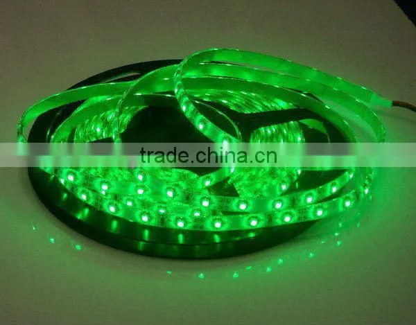 60 Leds Per Meter SMD3528 Green Flexible LED strip light