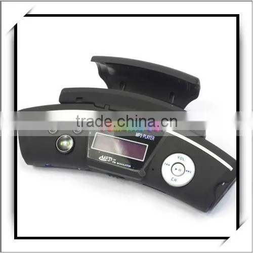 Steer Wheel Bluetooth Car MP3 Player with FM Transmitter usb pen drive Black
