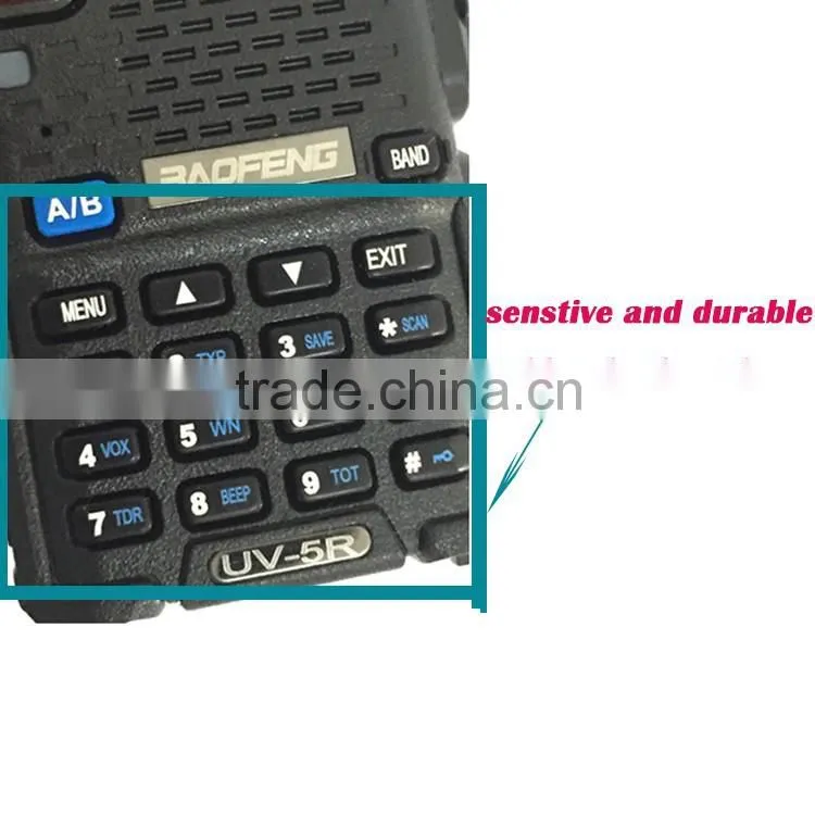 1.5" LCD 5W Dual Band Walkie Talkie With 1 LED Flashlight