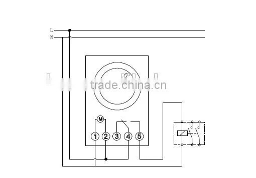 AH710 Mechanical Timer,time relay