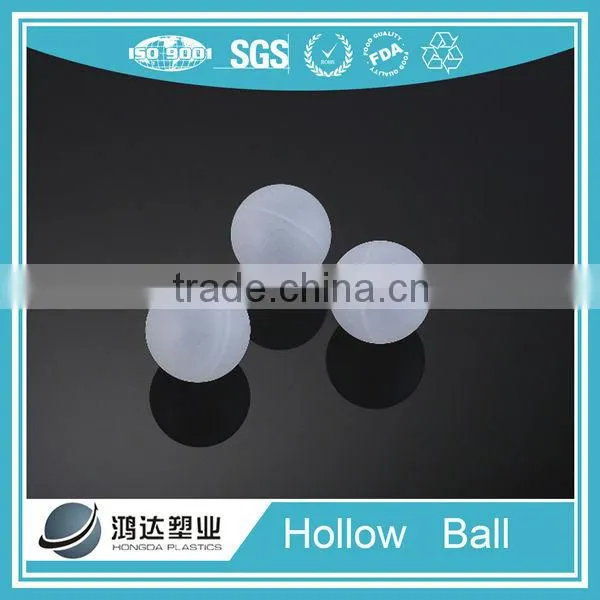 Plastic ball hollow for cosmetic package 20mm