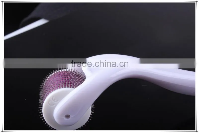 DRS540 Best seller 540 needles white , black , silver , gold color plastic handle derma roller