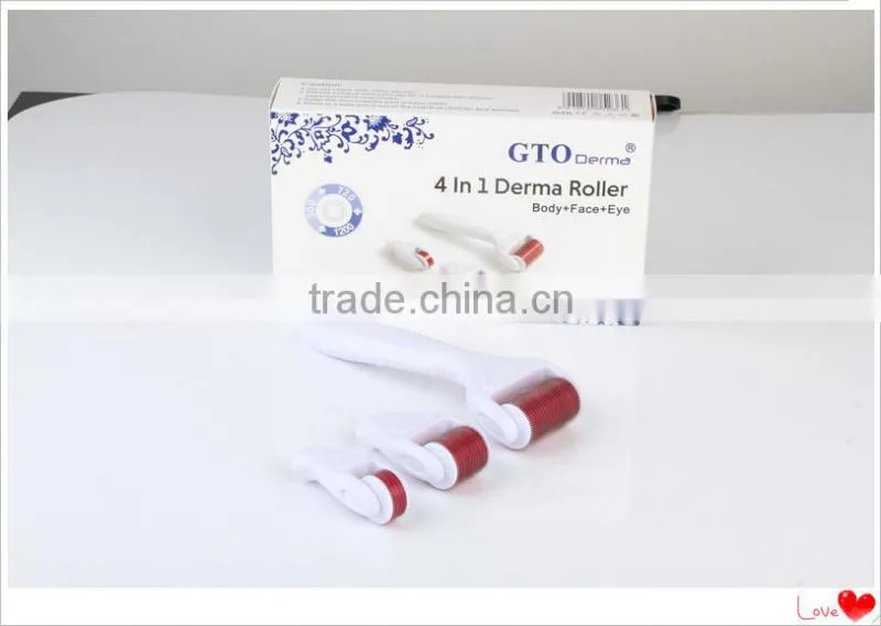 Titanium 4 in 1 derma roller for face dermaroller manufacturer price