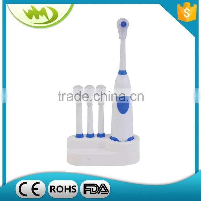 2 Brush head Replace Electric Toothbrush China family travel pack Round Massage Toothbrush Electric