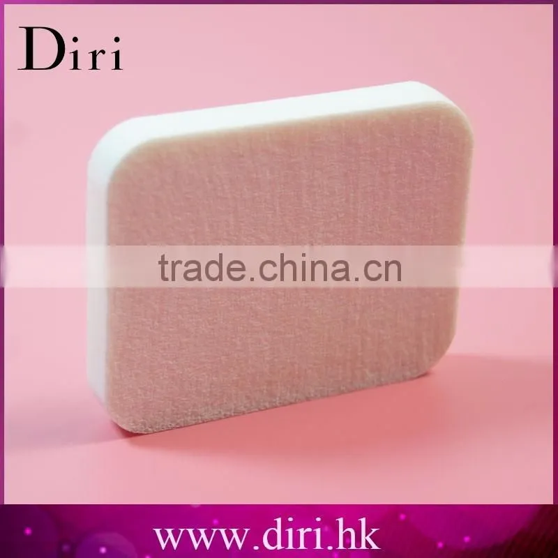 Wholesale makeup puff wet or dry use square makeup puff
