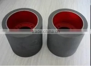 20" white/red/brown paddy hulling rubber roller.