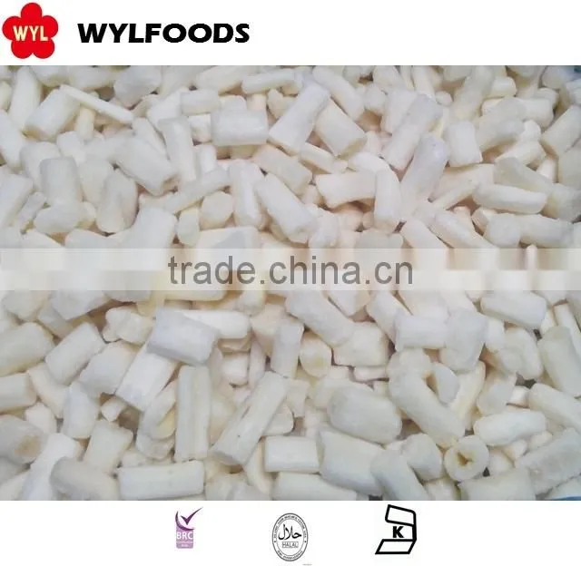 IQF frozen white Asparagus cut 2015 high quality best price