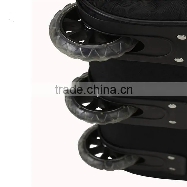 40 Inch black fashion vintage style luggage