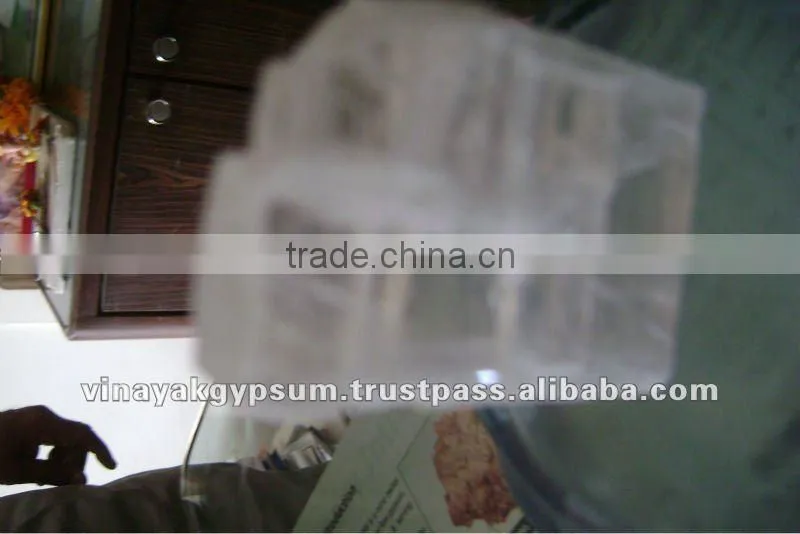 Gypsum lumps