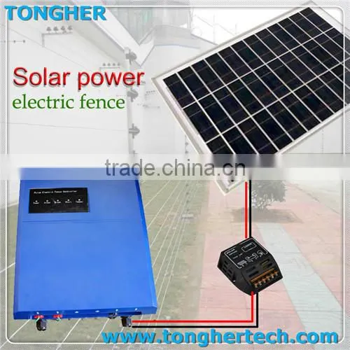 China High quality double galvanized steel metal pole for electric fence